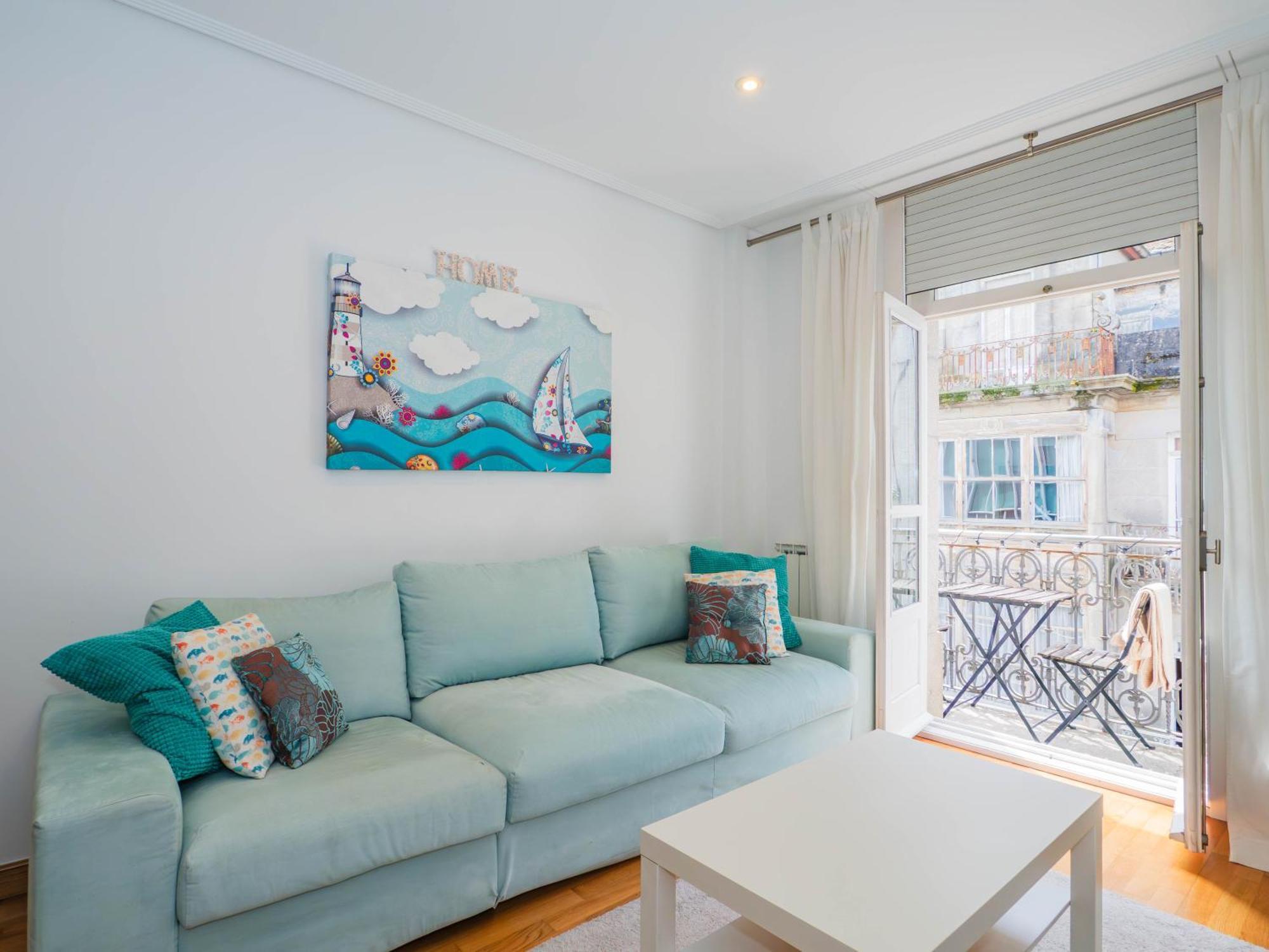 Luxury Centro De Vigo Balcony Apartment Exterior photo