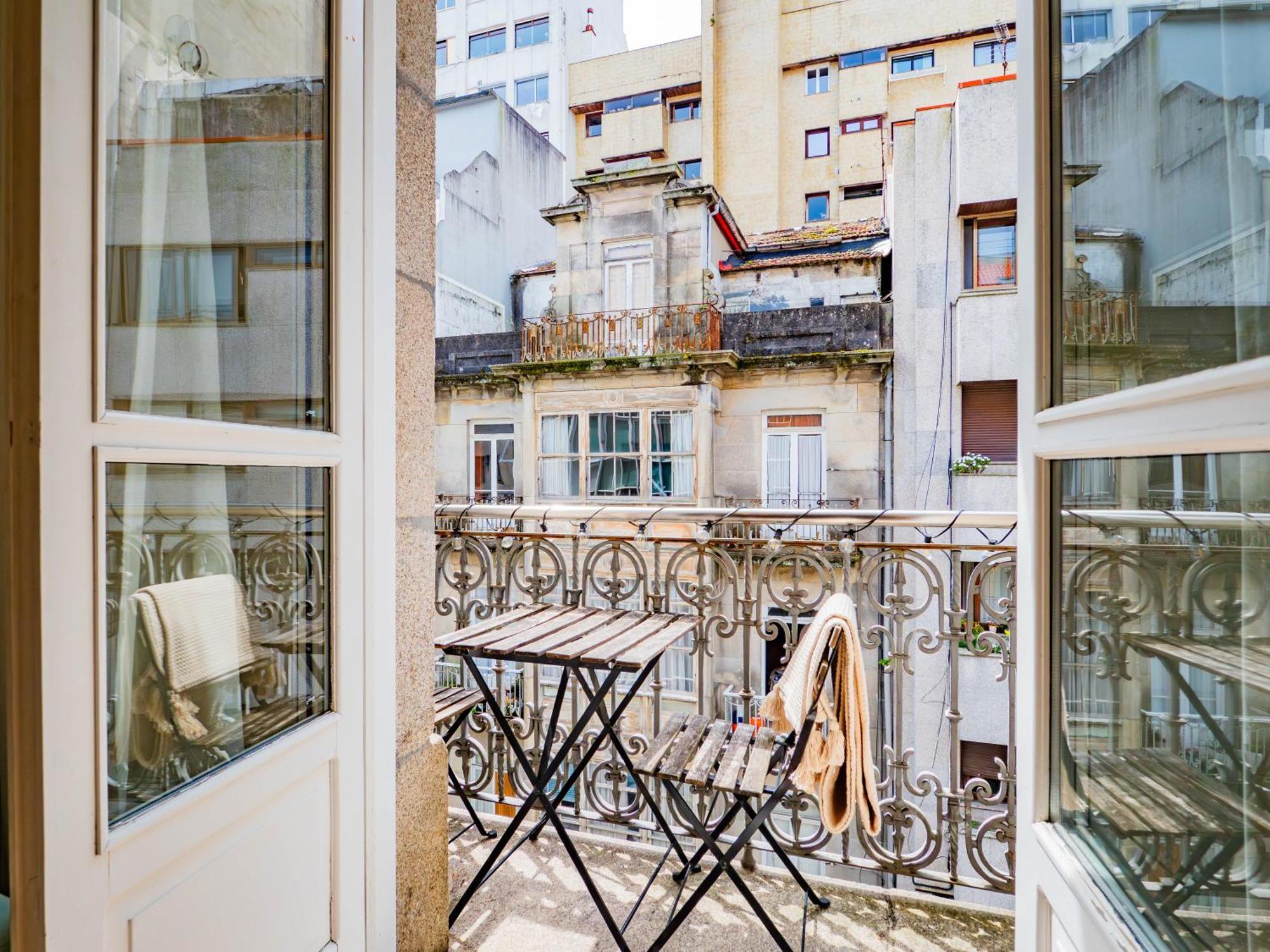 Luxury Centro De Vigo Balcony Apartment Exterior photo