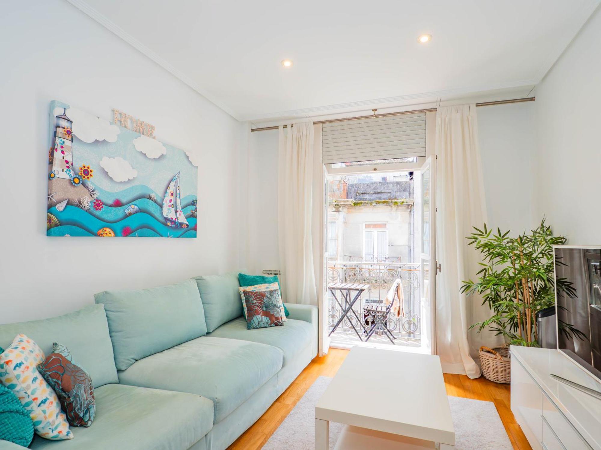 Luxury Centro De Vigo Balcony Apartment Exterior photo