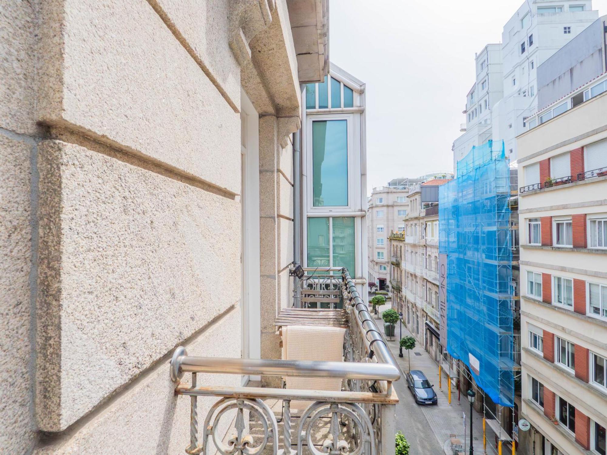Luxury Centro De Vigo Balcony Apartment Exterior photo