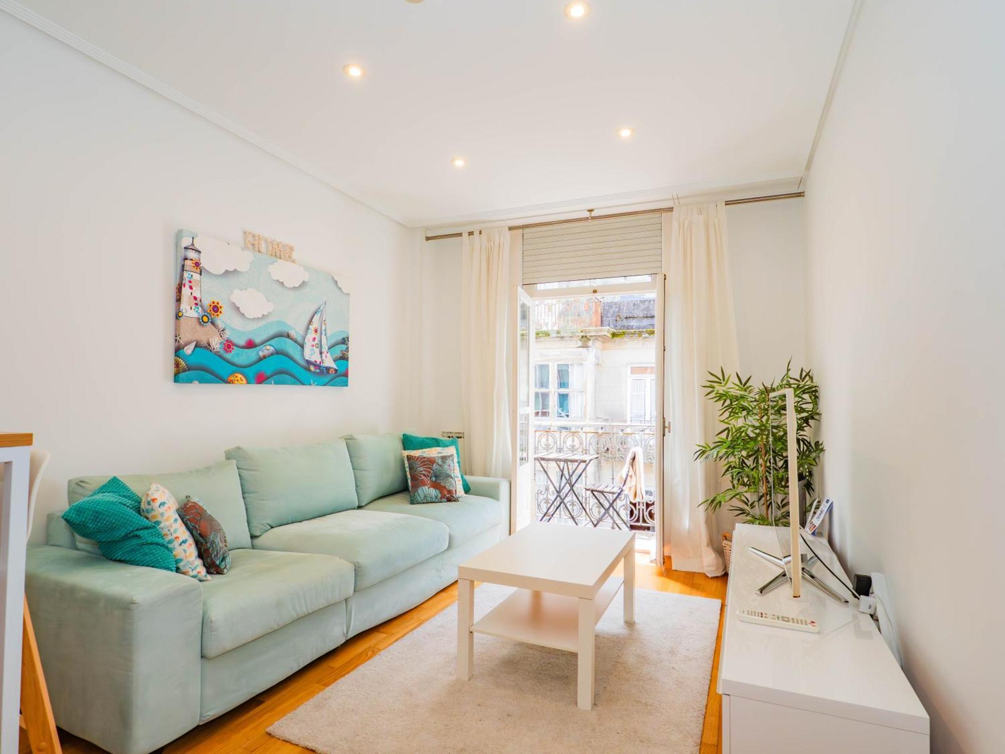 Luxury Centro De Vigo Balcony Apartment Exterior photo